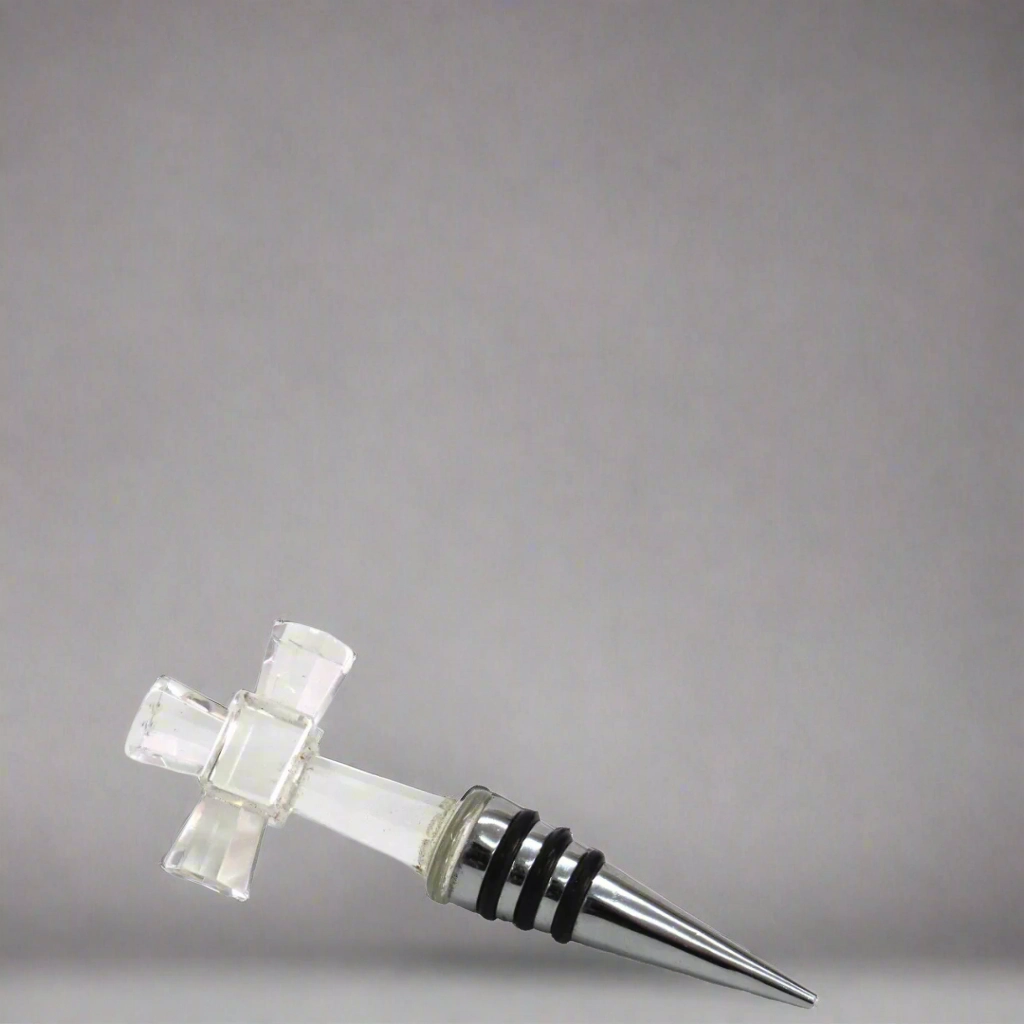 Maltese cross bottle stopper decorative home ornament