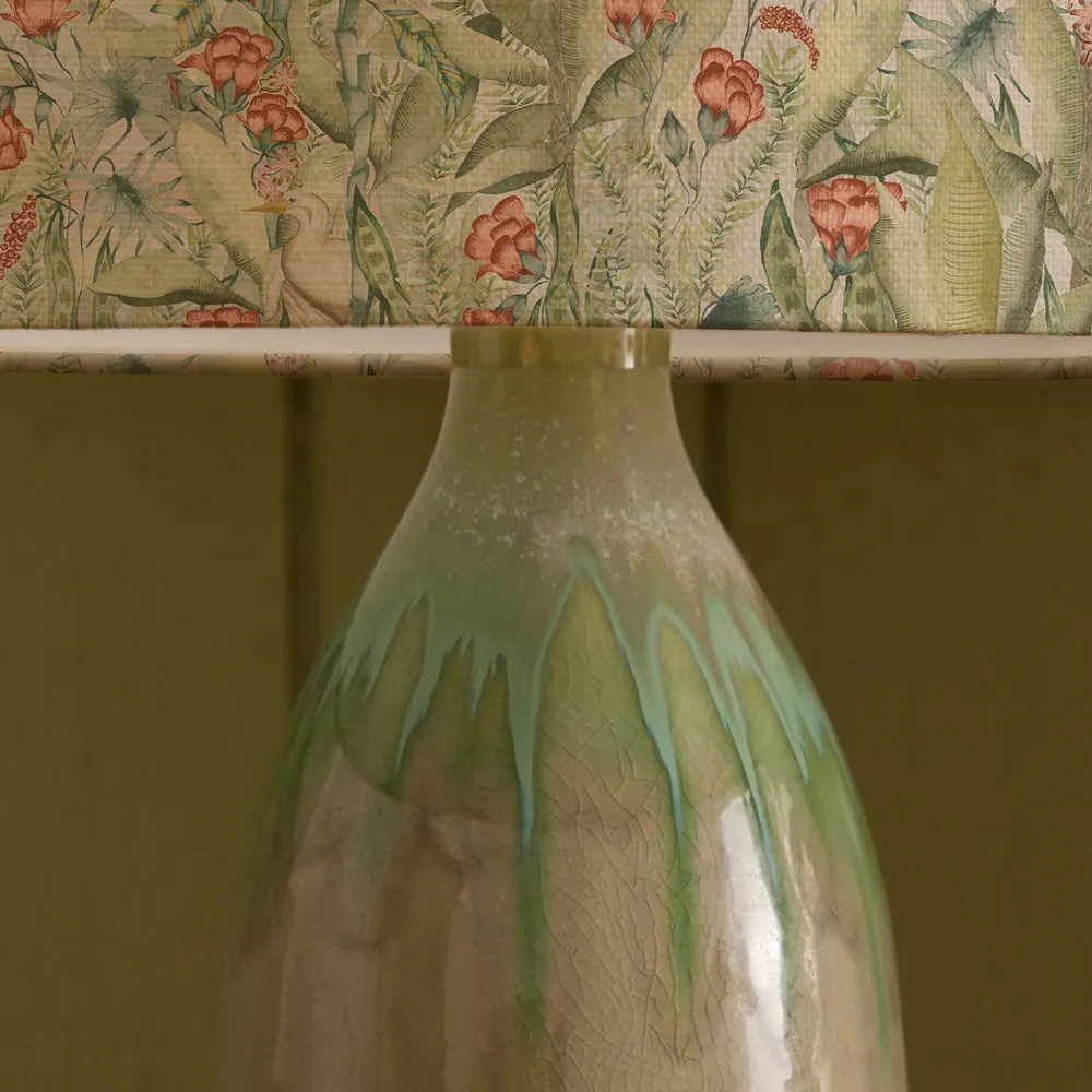 Mangrove Eva & Narvi Complete Table Lamp Jade/Moss