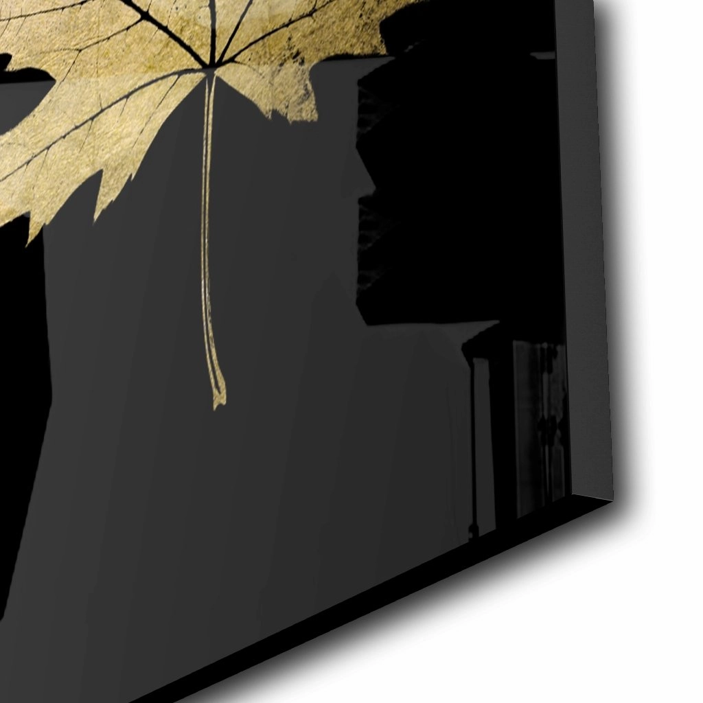 Maple Leaf Gold on Acrylic