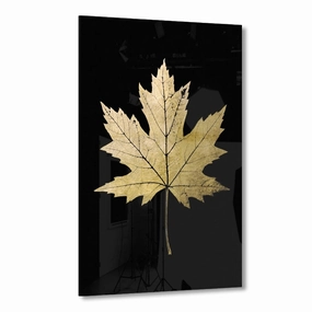 Maple Leaf Gold on Acrylic framed mural artwork