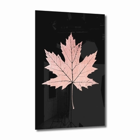 Maple Leaf Ros on Acrylic framed mural artwork