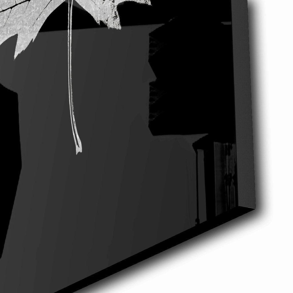 Maple Leaf Silver on Acrylic