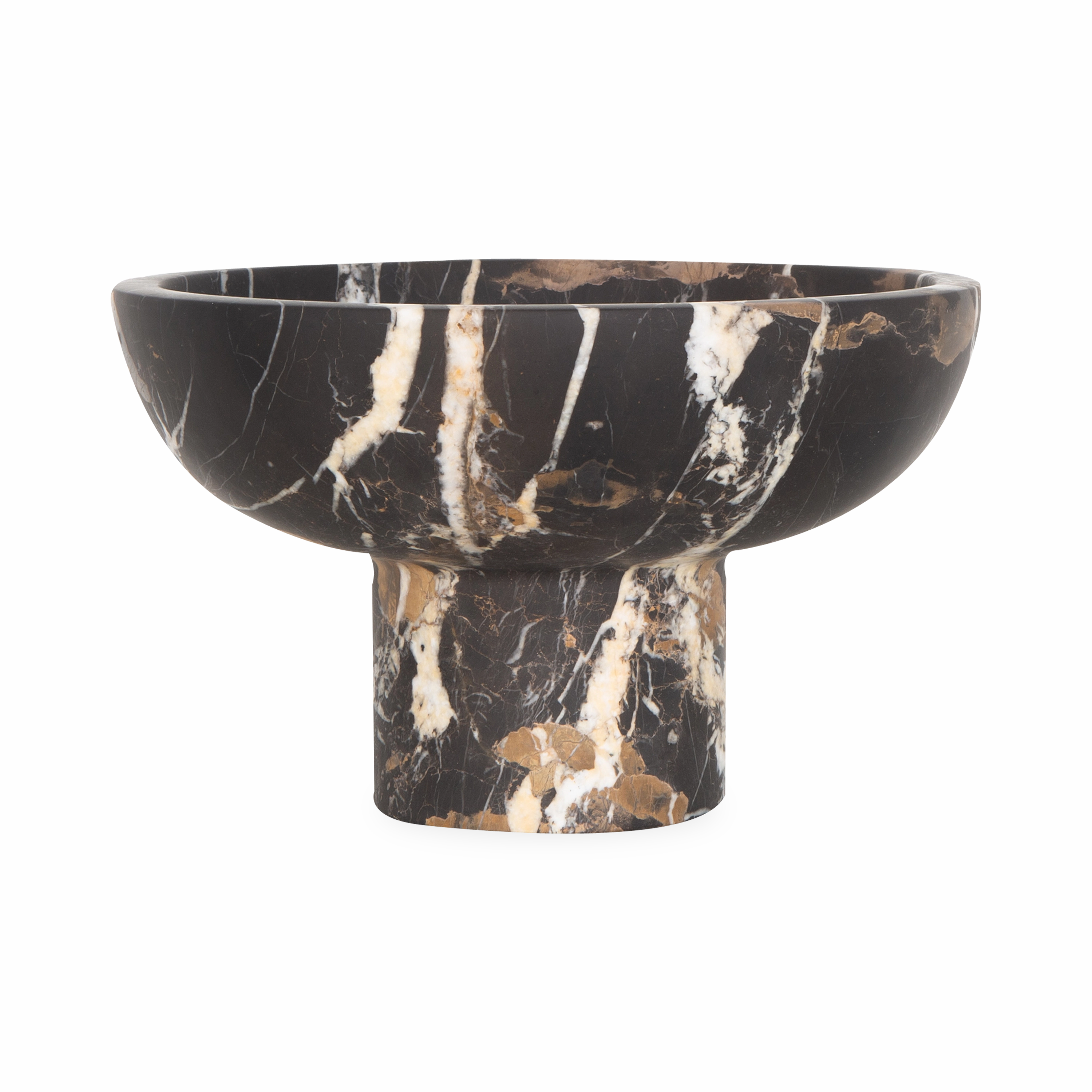 Marble Footed Bowl creative interior decor