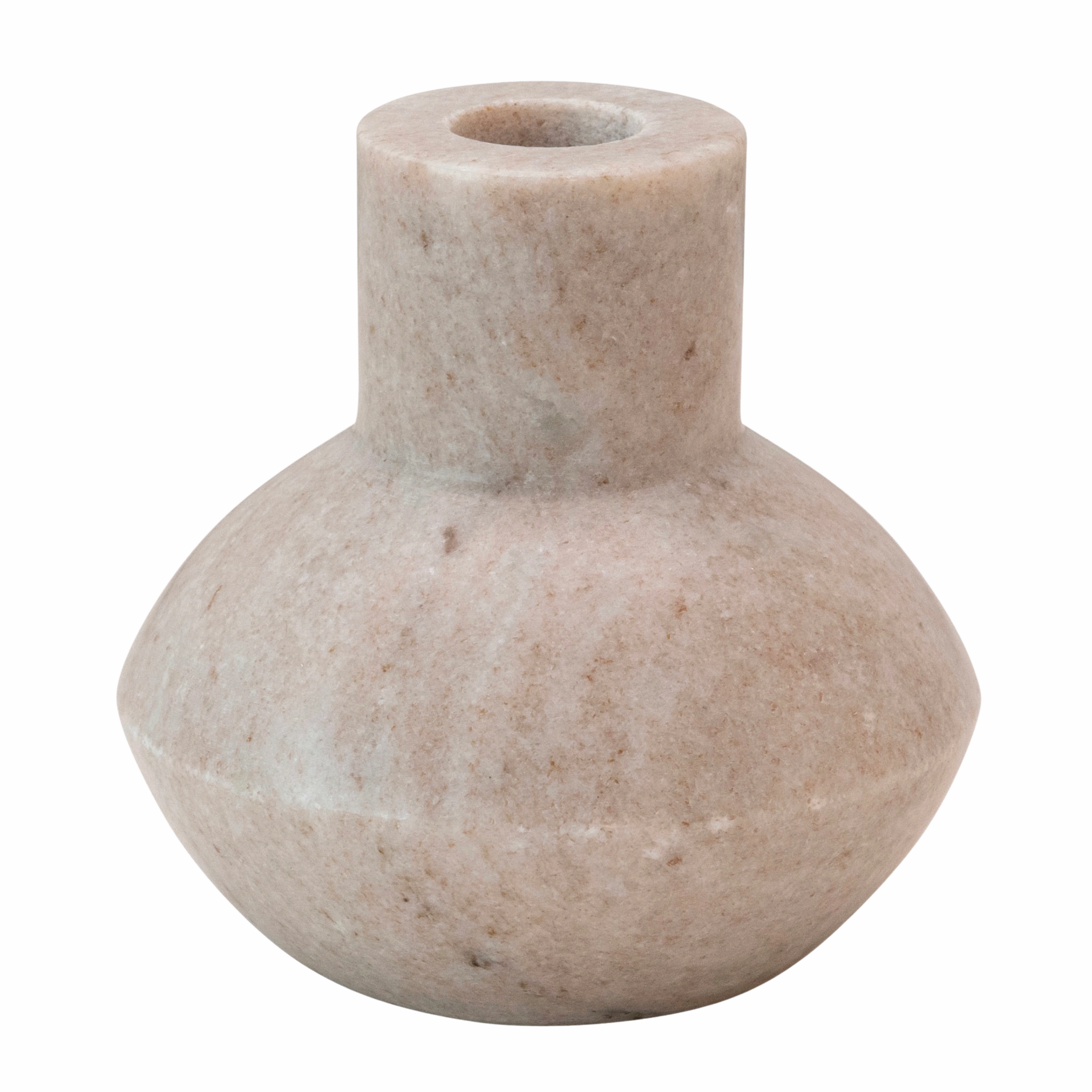 Marble Taper Holder minimalist art object  