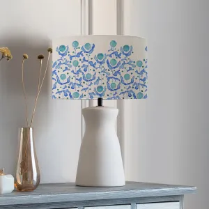 Mariani Eva & Albury Complete Table Lamp Cobalt modern fashion rug  