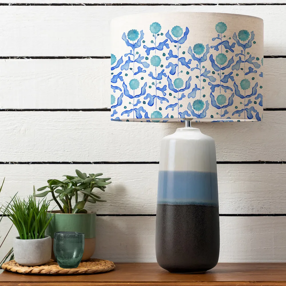 Mariani Eva & Nama Complete Table Lamp Cobalt chic floor carpet  