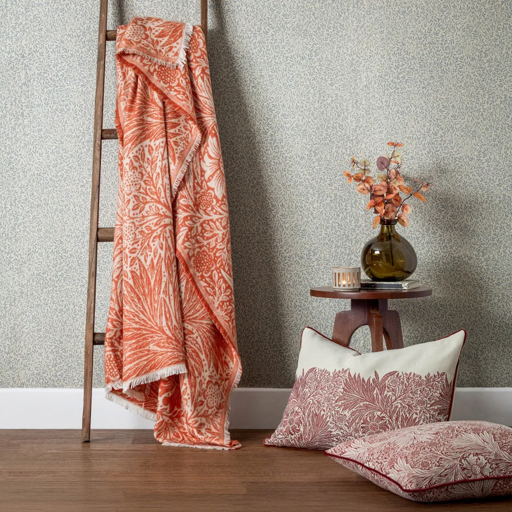 Marigold Jacquard Throw Russet