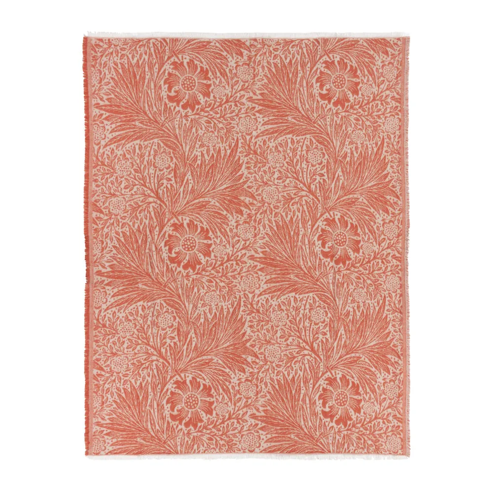 Marigold Jacquard Throw Russet