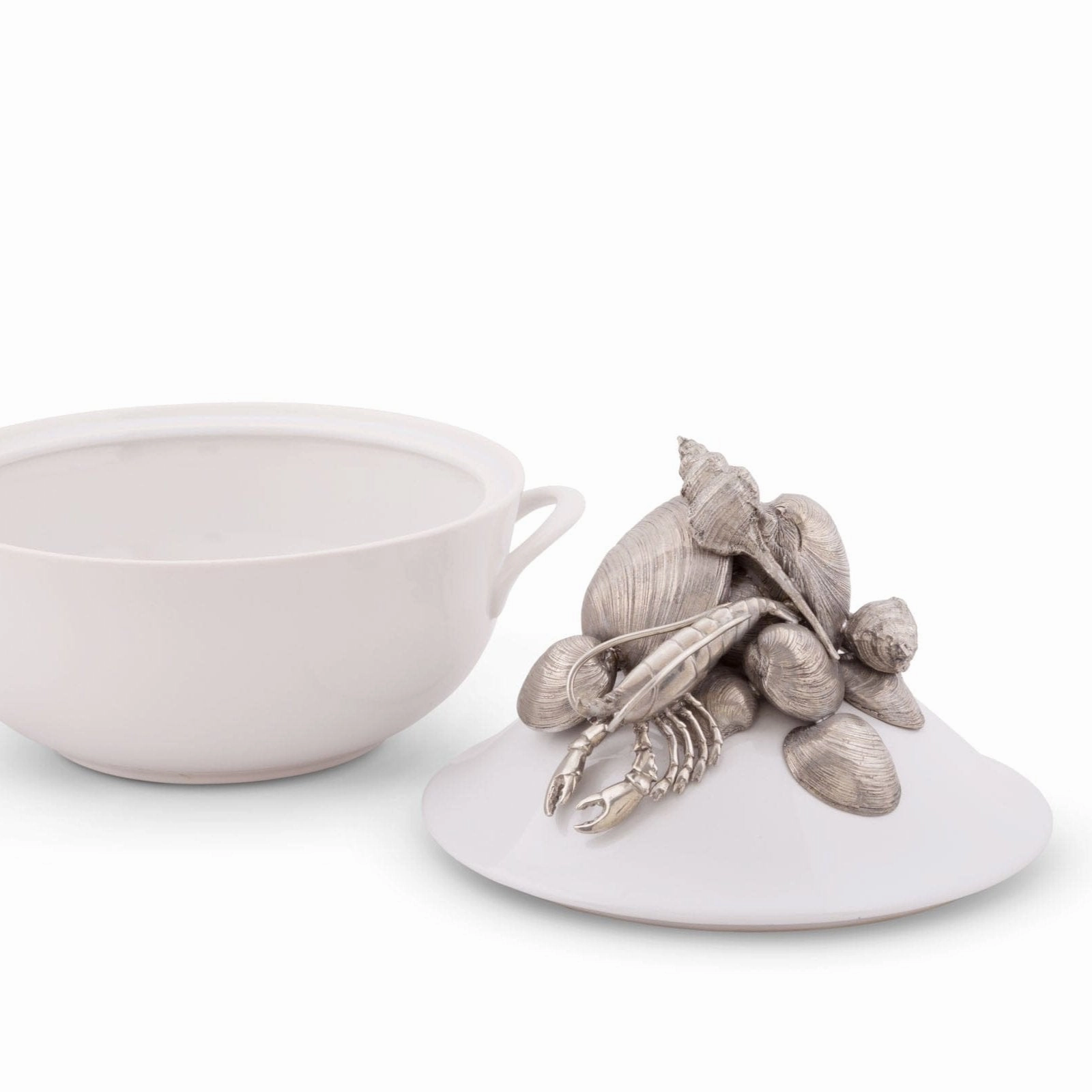 Marine Life Stoneware Soup Tureen