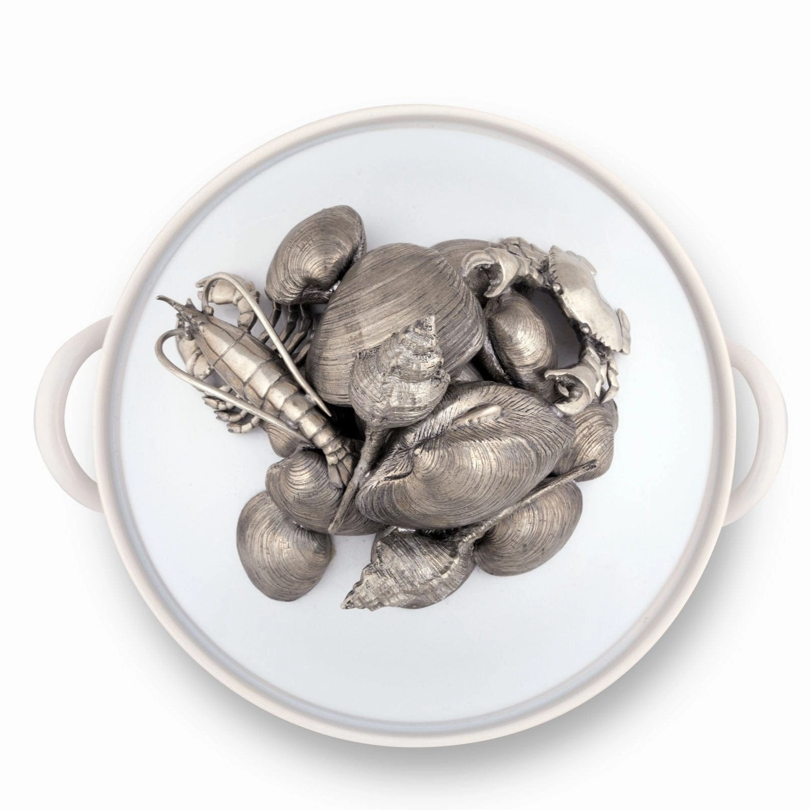 Marine Life Stoneware Soup Tureen
