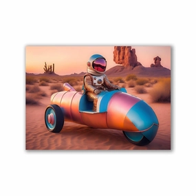 Mars Journey by Iconica framed mural artwork