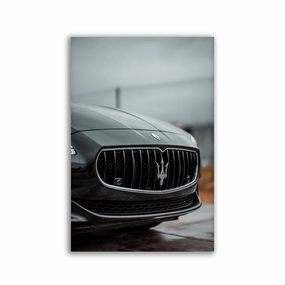 Maserati framed mural artwork