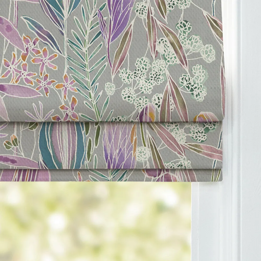 Masina Printed Cotton Made to Measure Roman Blinds Dahlia