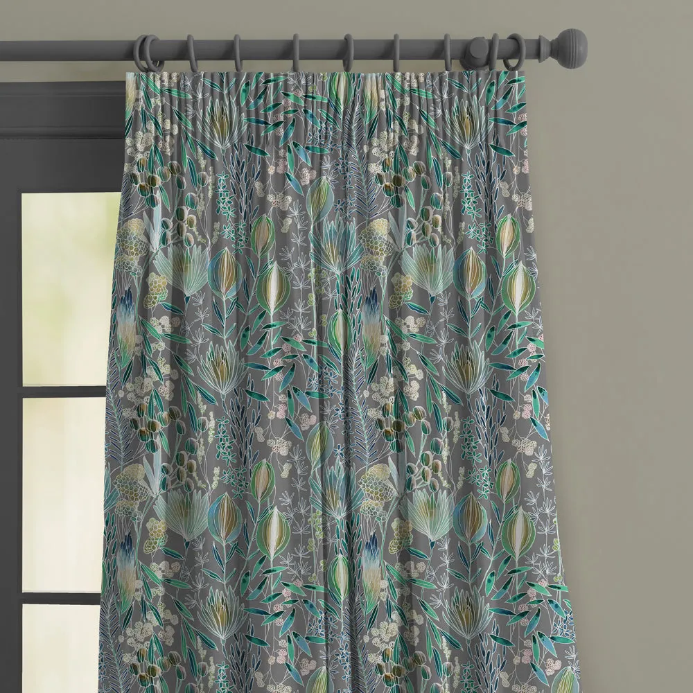 Masina Printed Made to Measure Curtains Mineral