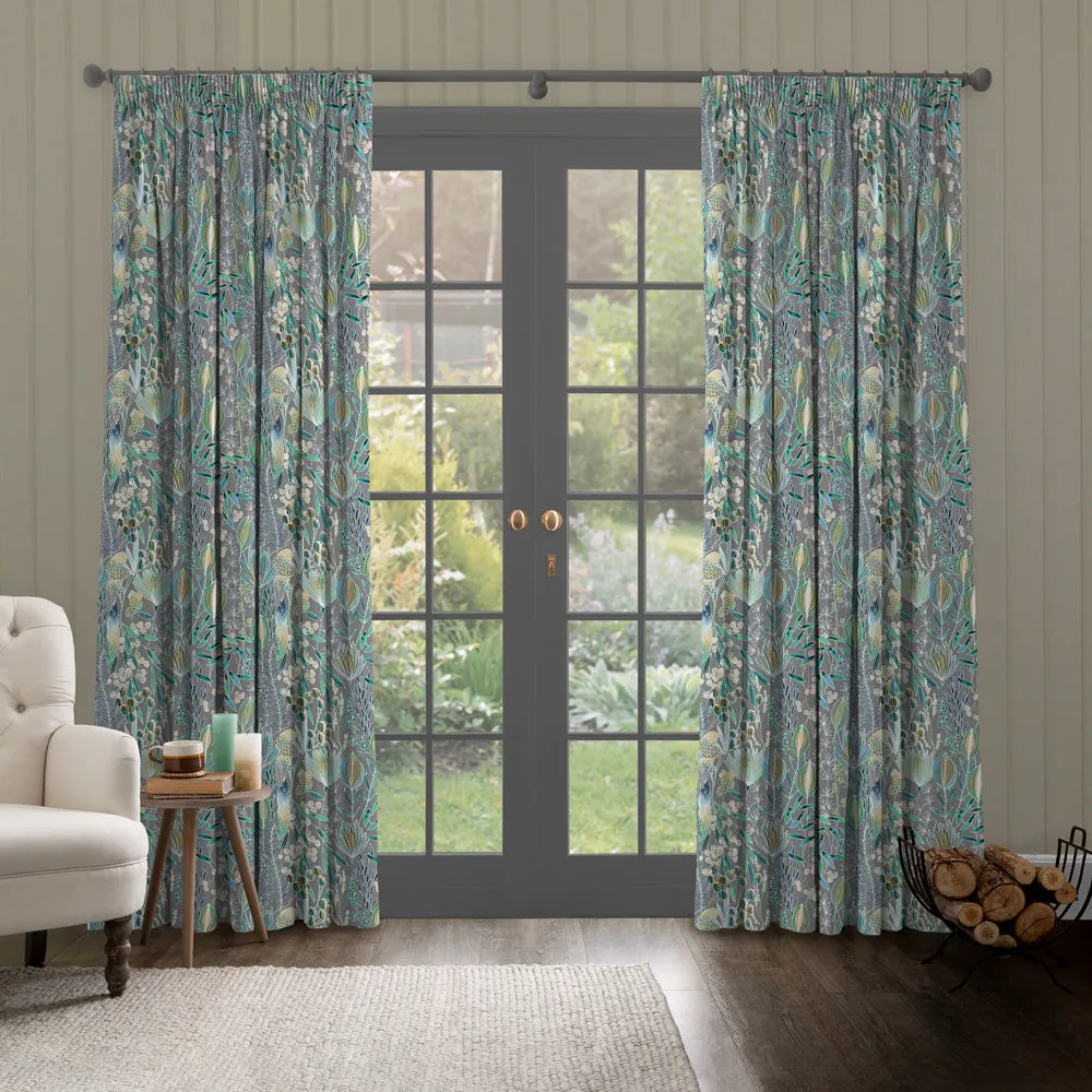 Masina Printed Made to Measure Curtains Mineral