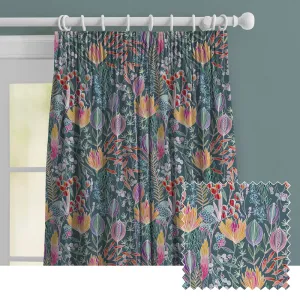 Masina Printed Made to Measure Curtains Papaya modern fashion rug  