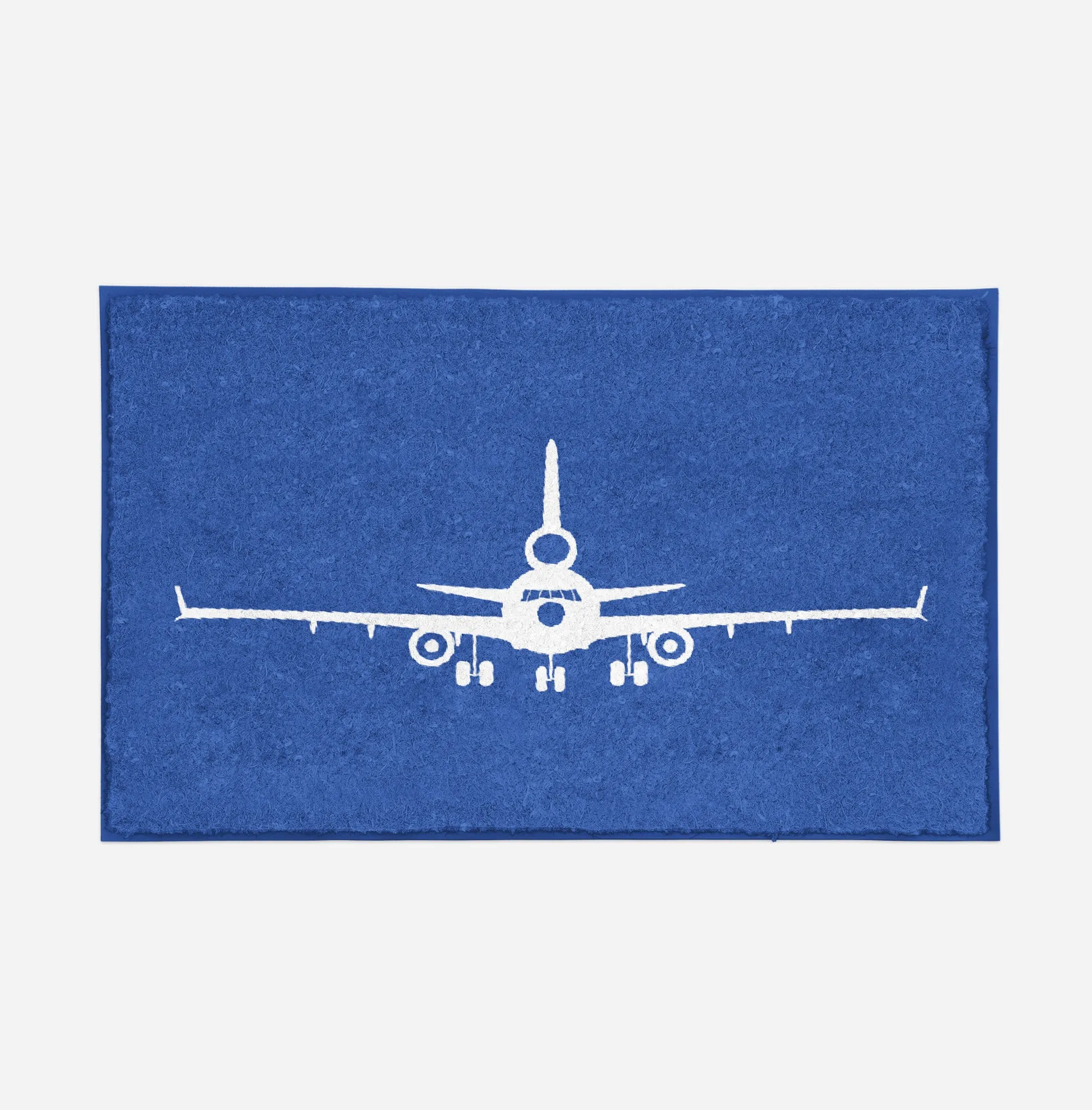 McDonnell Douglas MD-11 Silhouette Plane Designed Door Mats