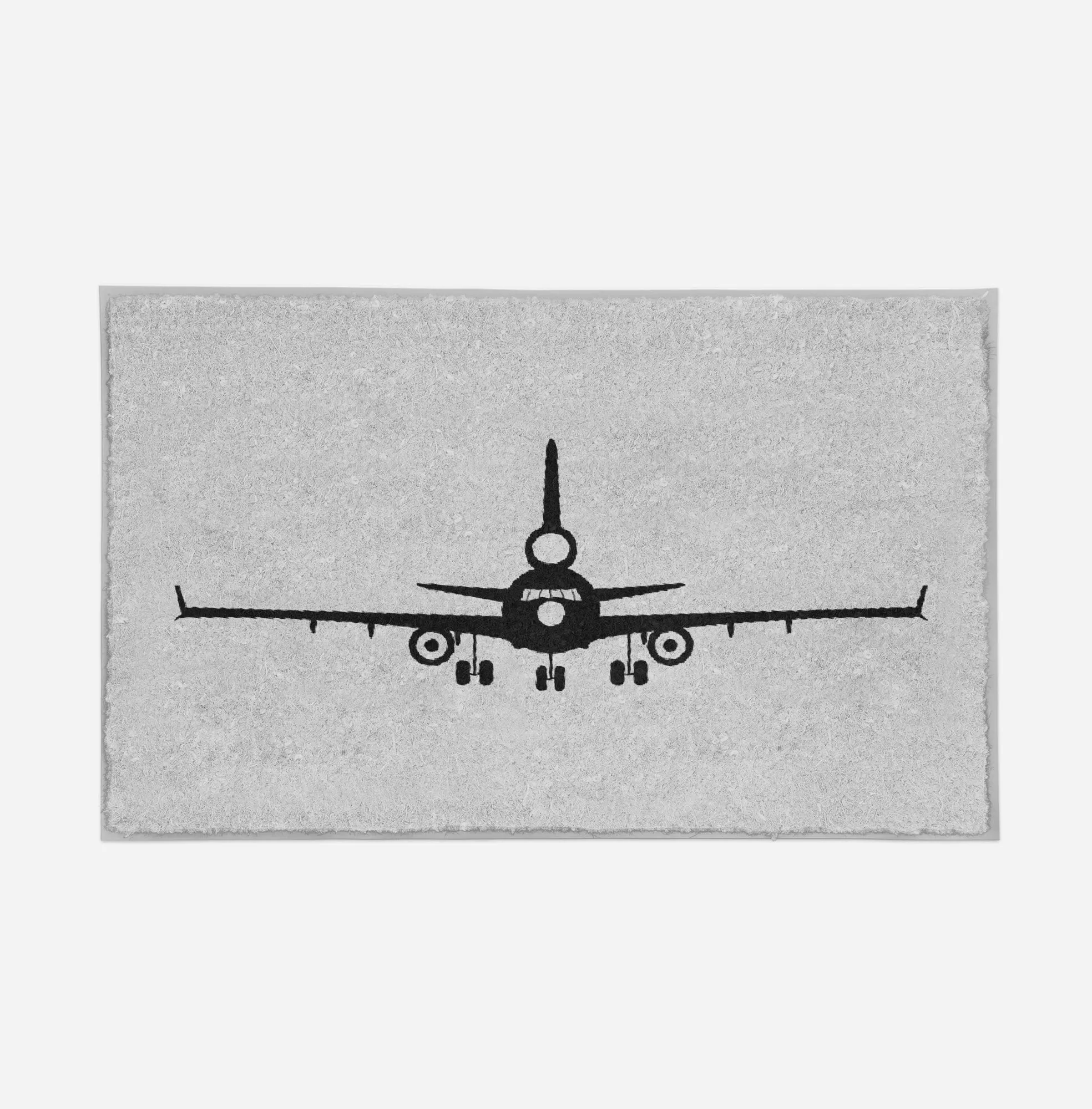 McDonnell Douglas MD-11 Silhouette Plane Designed Door Mats
