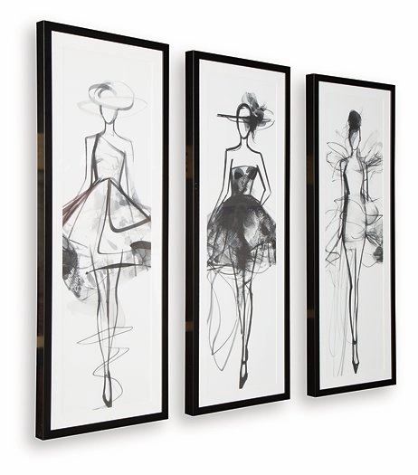 Mckerrick Wall Art Set (Set of 3)