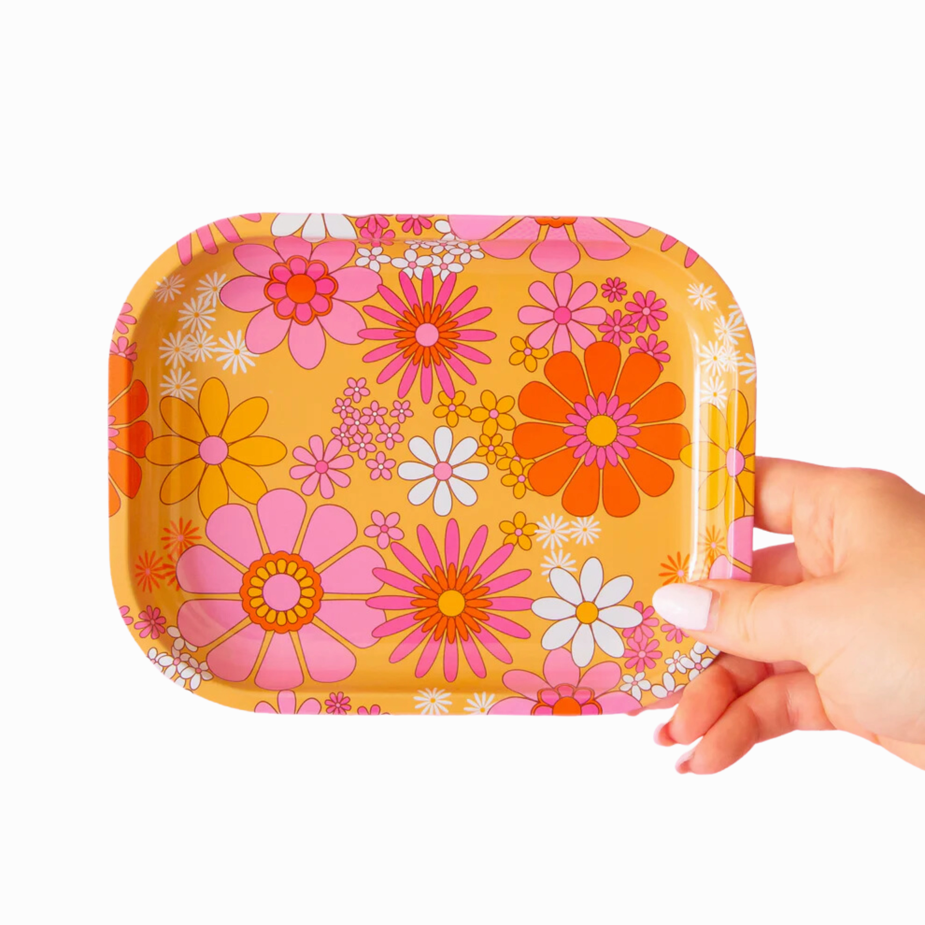 Meadow Flower Power Tray minimalist art object  