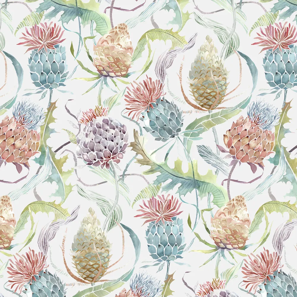 Meadwell Printed Made to Measure Curtains Pomegranate