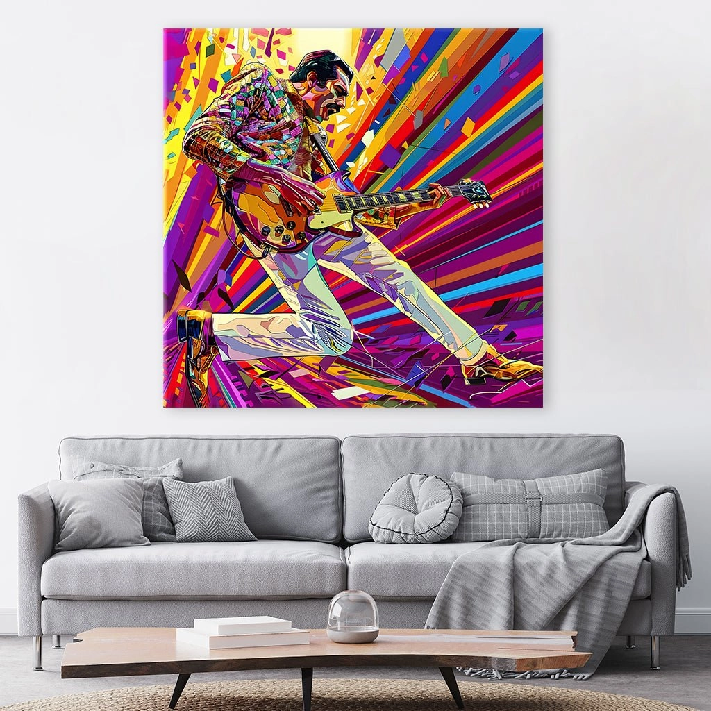 Mercury Pop Art by Rosa Piazza