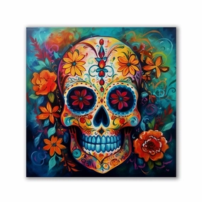 Mexican Traditions in Art by Natale Palazzo framed mural artwork