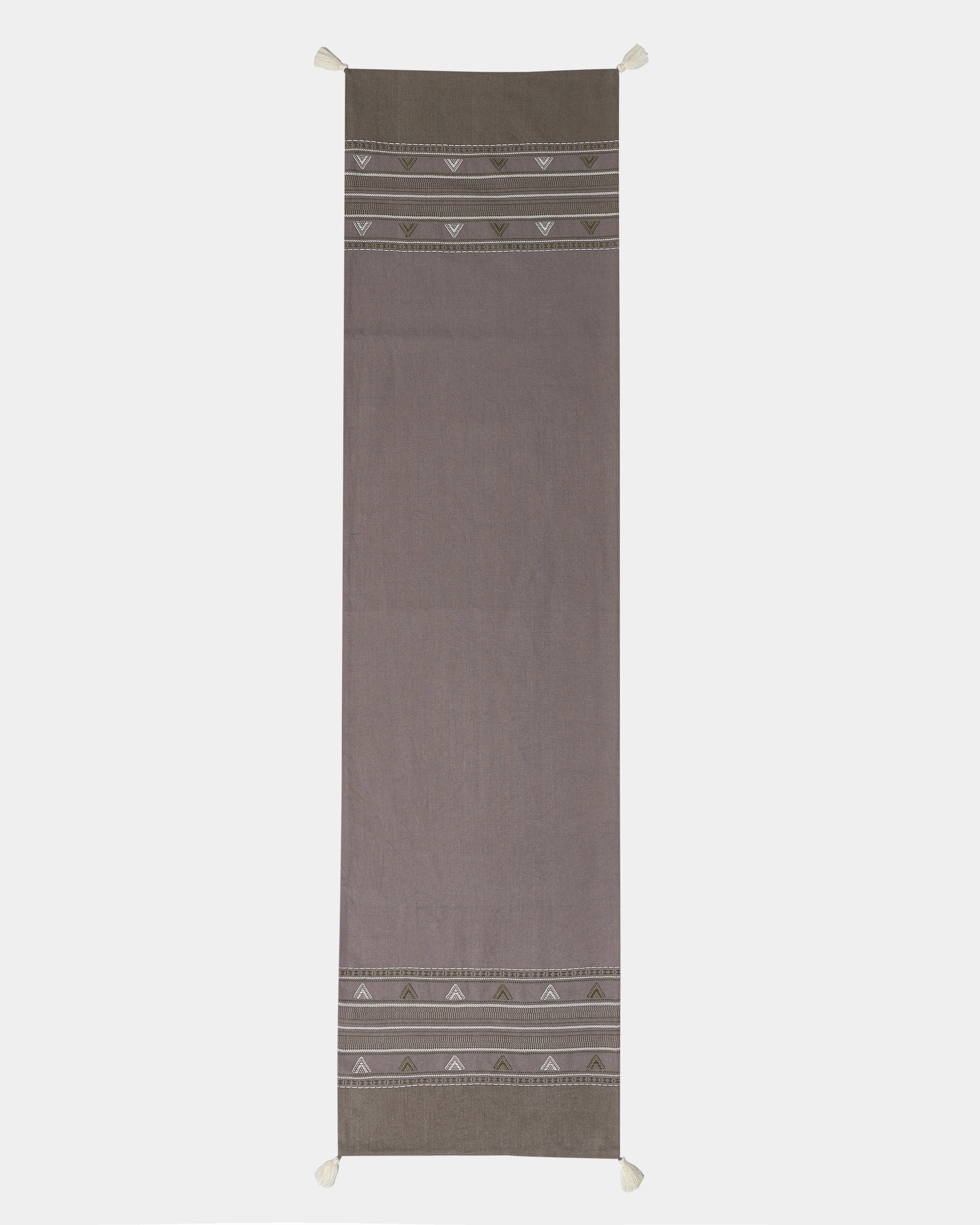 Mia Extra Weft Cotton Table Runner