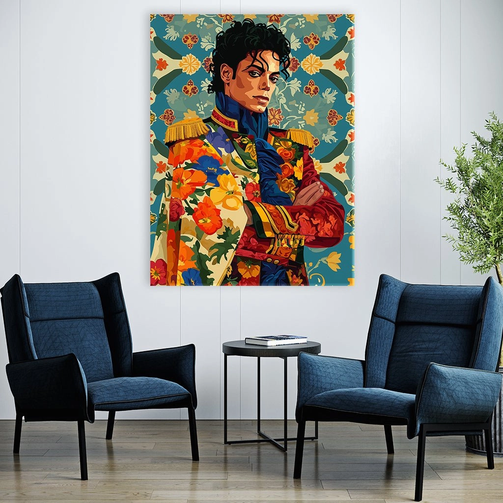 Michael Jackson Pop Art by Frank Daske 
