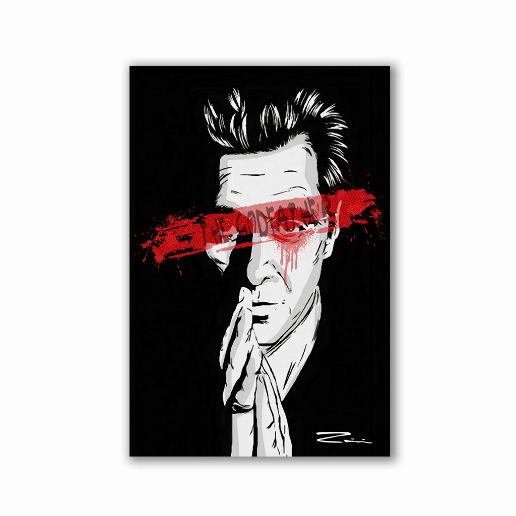 Mike Corleone by Zuppini framed mural artwork