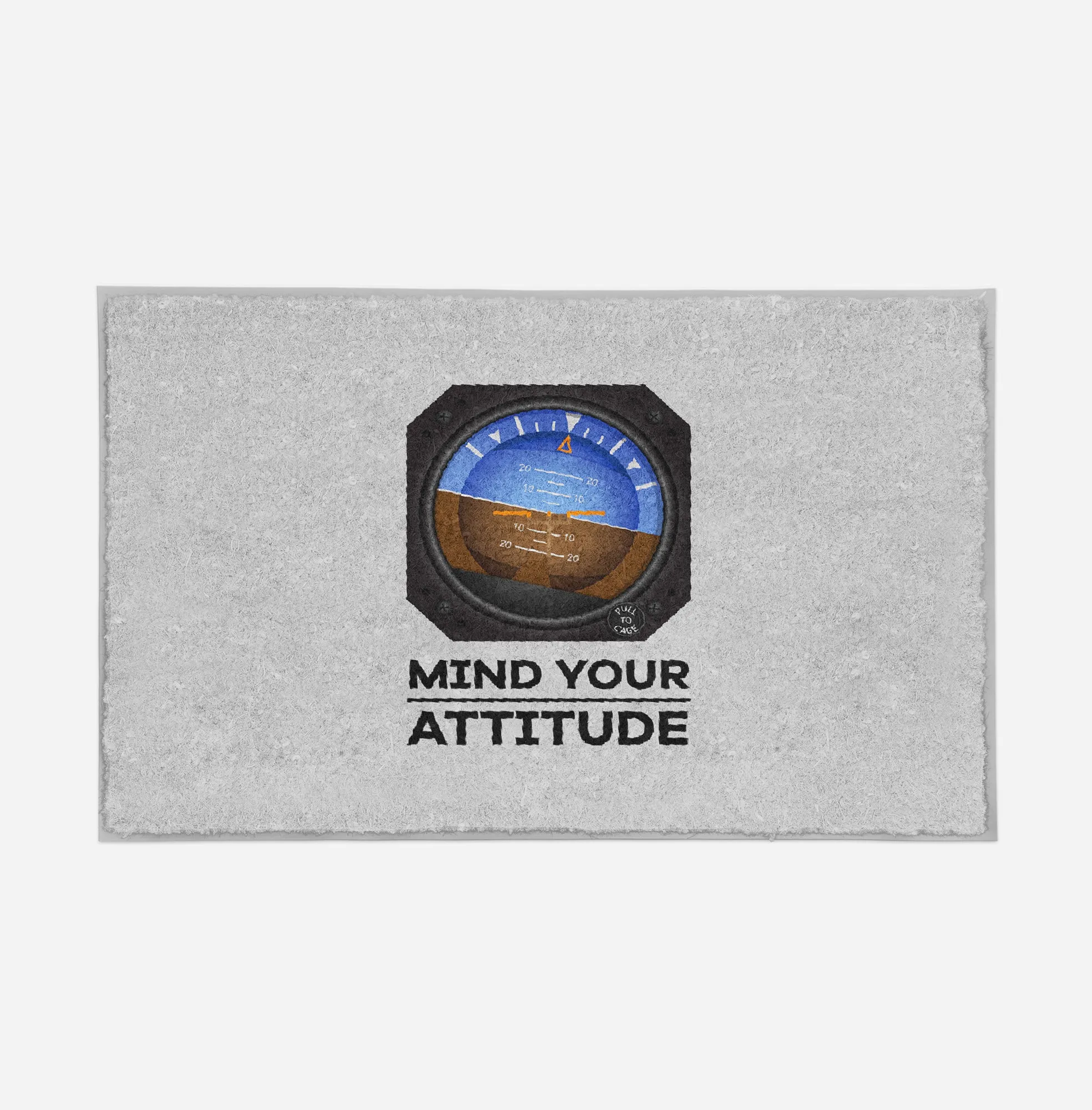 Mind Your Attitude Designed Door Mats
