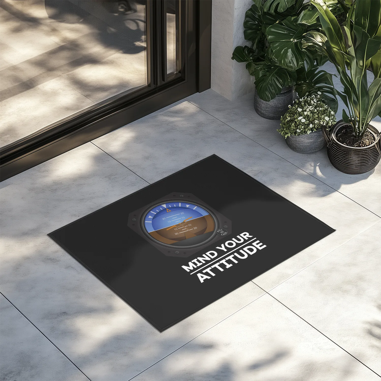 Mind Your Attitude Designed Door Mats door entrance rug
