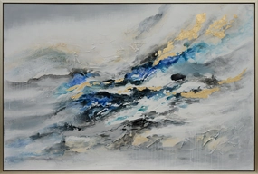 Mist River Handmade Oil Painting artistic wall mural