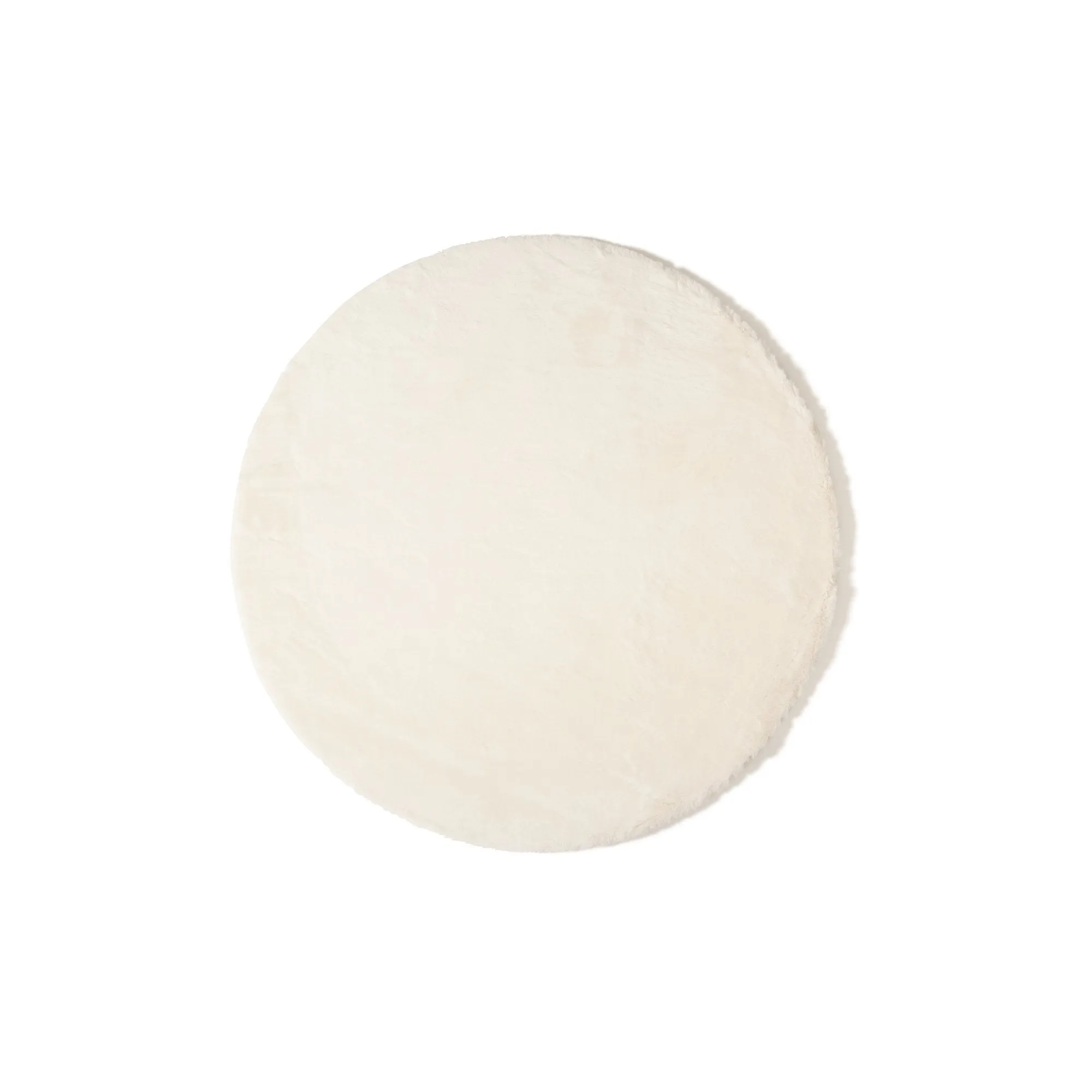 Mitis Round Rug 2 150 Ivory (W1500D1500) neutral everyday carpet