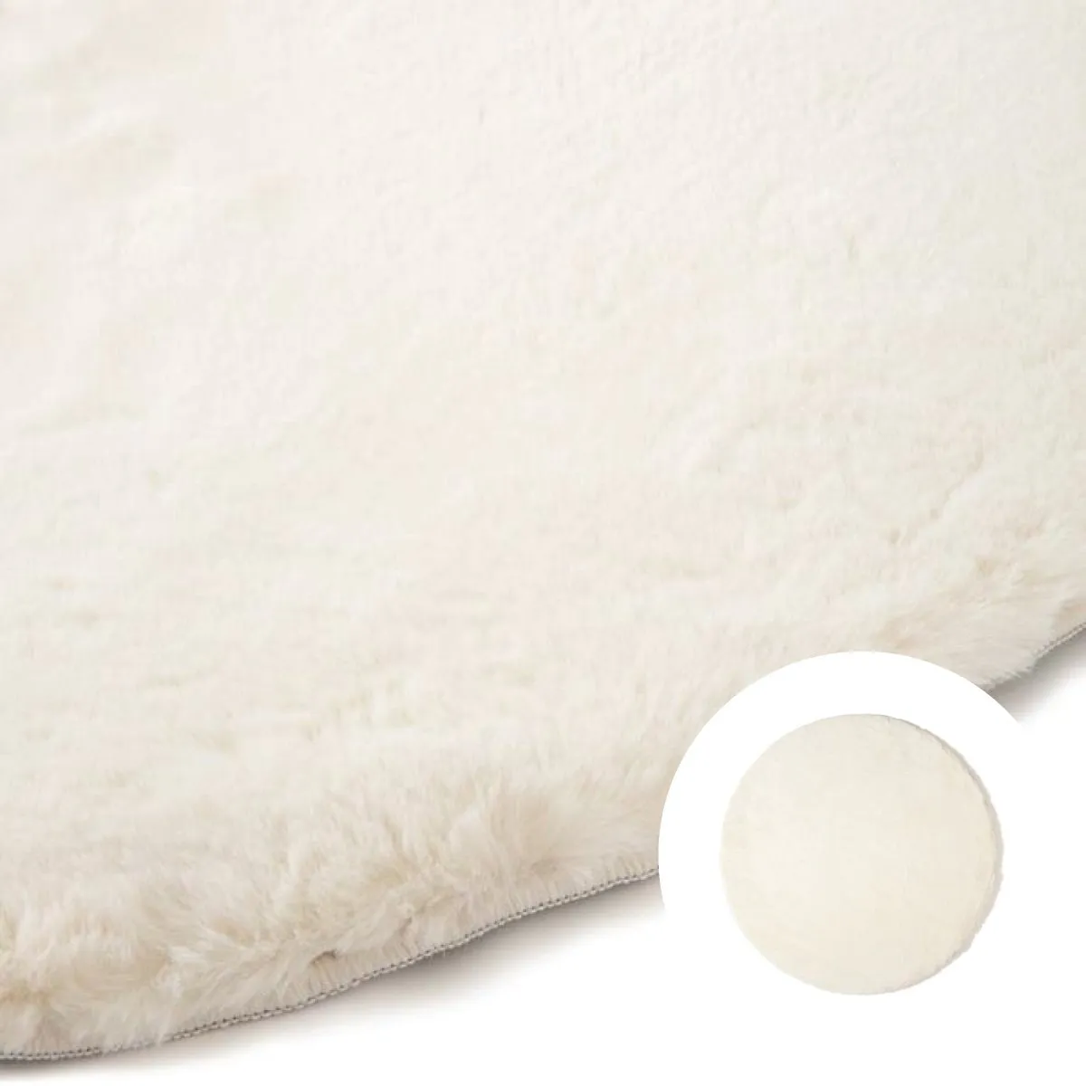 Mitis Round Rug 2 150 Ivory (W1500D1500)