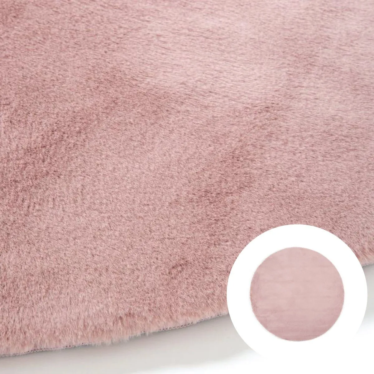 Mitis Round Rug 2 150 Pink ( W1500D1500)