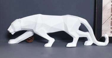 Modern Abstract Black Panther
