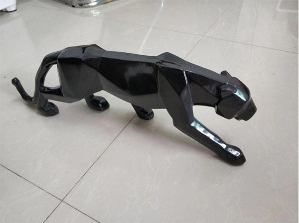 Modern Abstract Black Panther