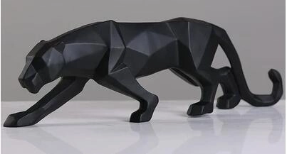 Modern Abstract Black Panther