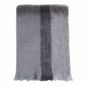 Mohair/Wool Checkered Throw creative interior decor