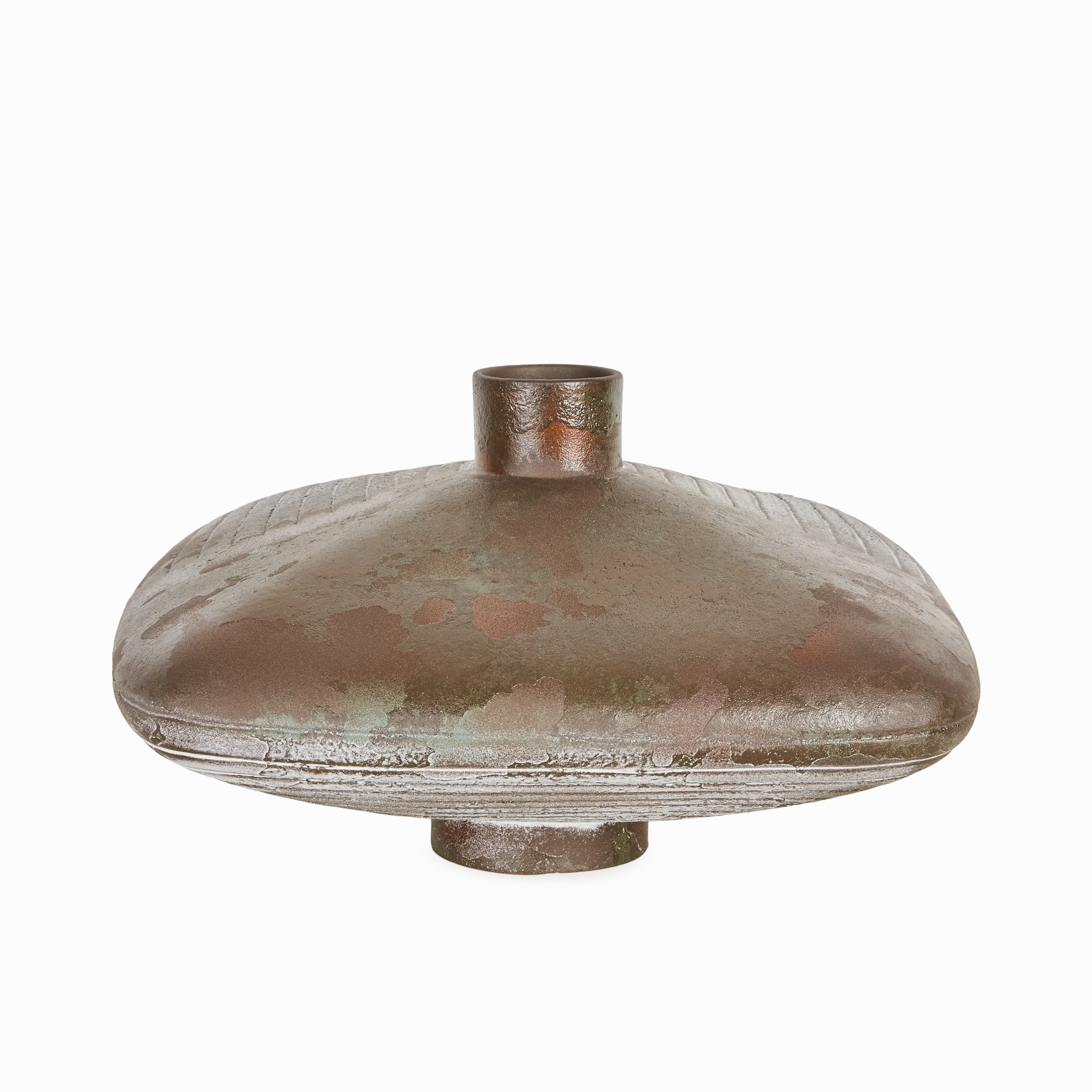 Molded Ceramic Vase
