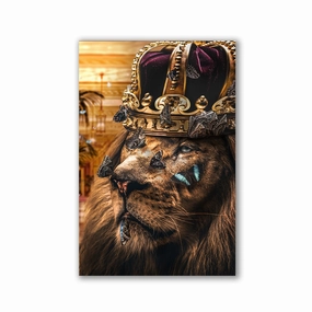 Monarch King by Adrian Vieriu framed mural artwork