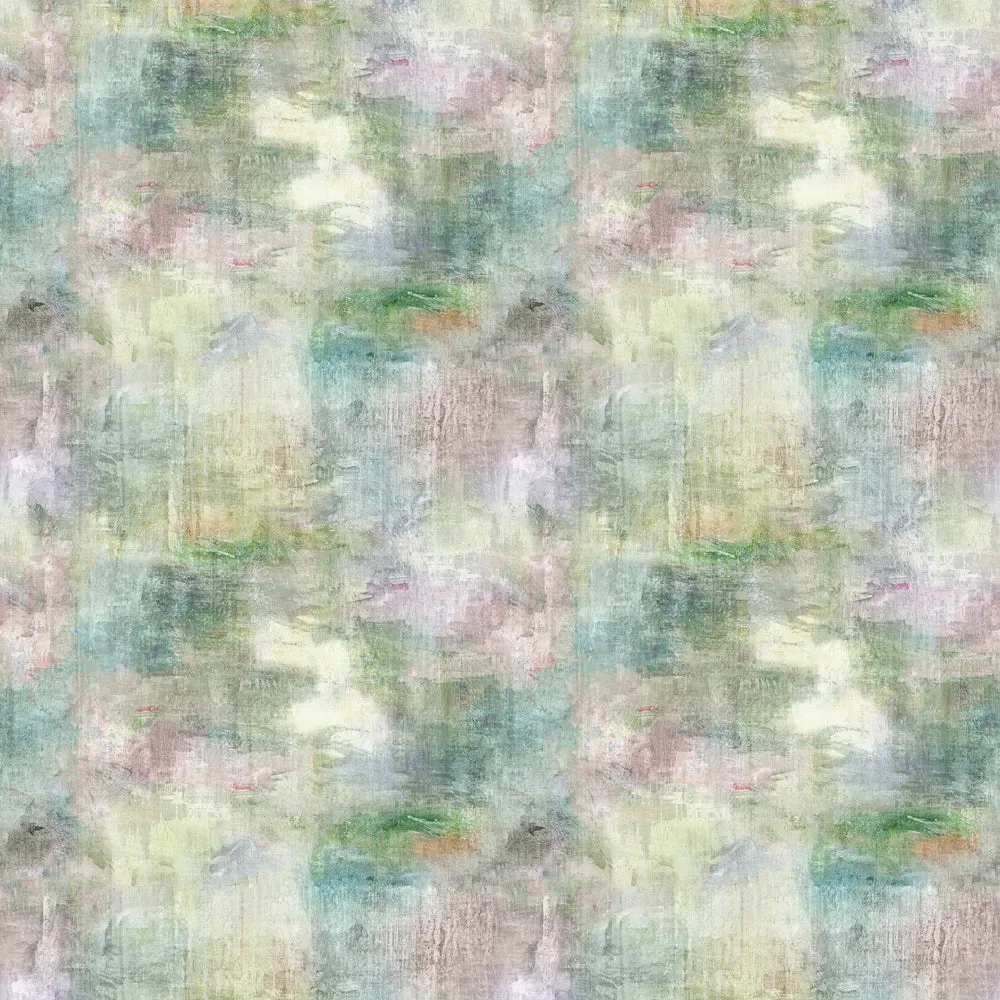 Monet Printed Made to Measure Roman Blinds Coral