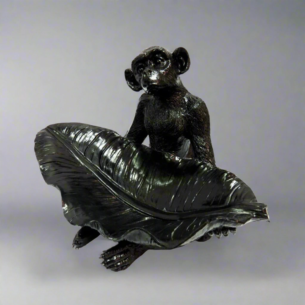Monkey Ebony decorative home ornament