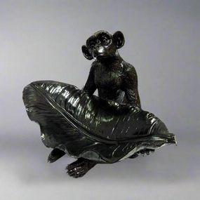 Monkey Ebony decorative home ornament