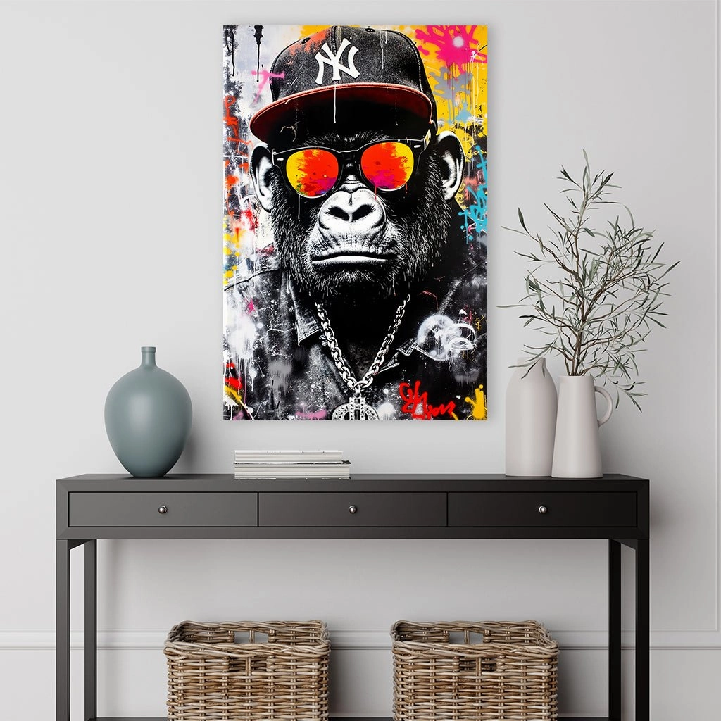 Monkey with Style by Adrian Vieriu 