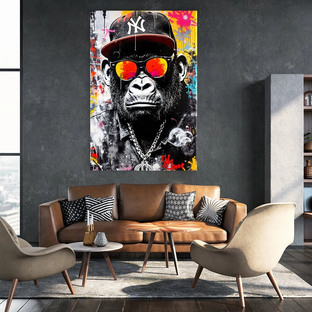 Monkey with Style by Adrian Vieriu 
