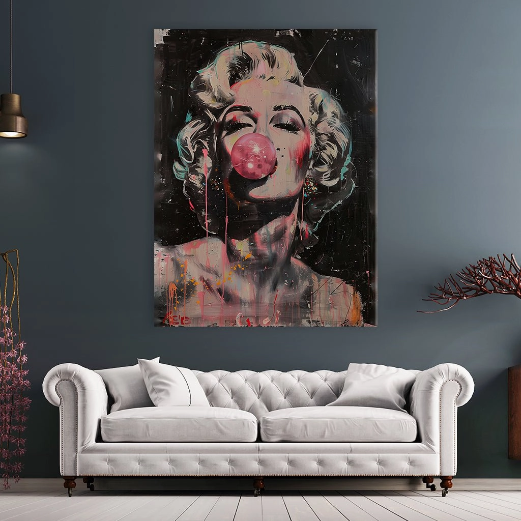 Monroe with Bubblegum by Daniel Decker