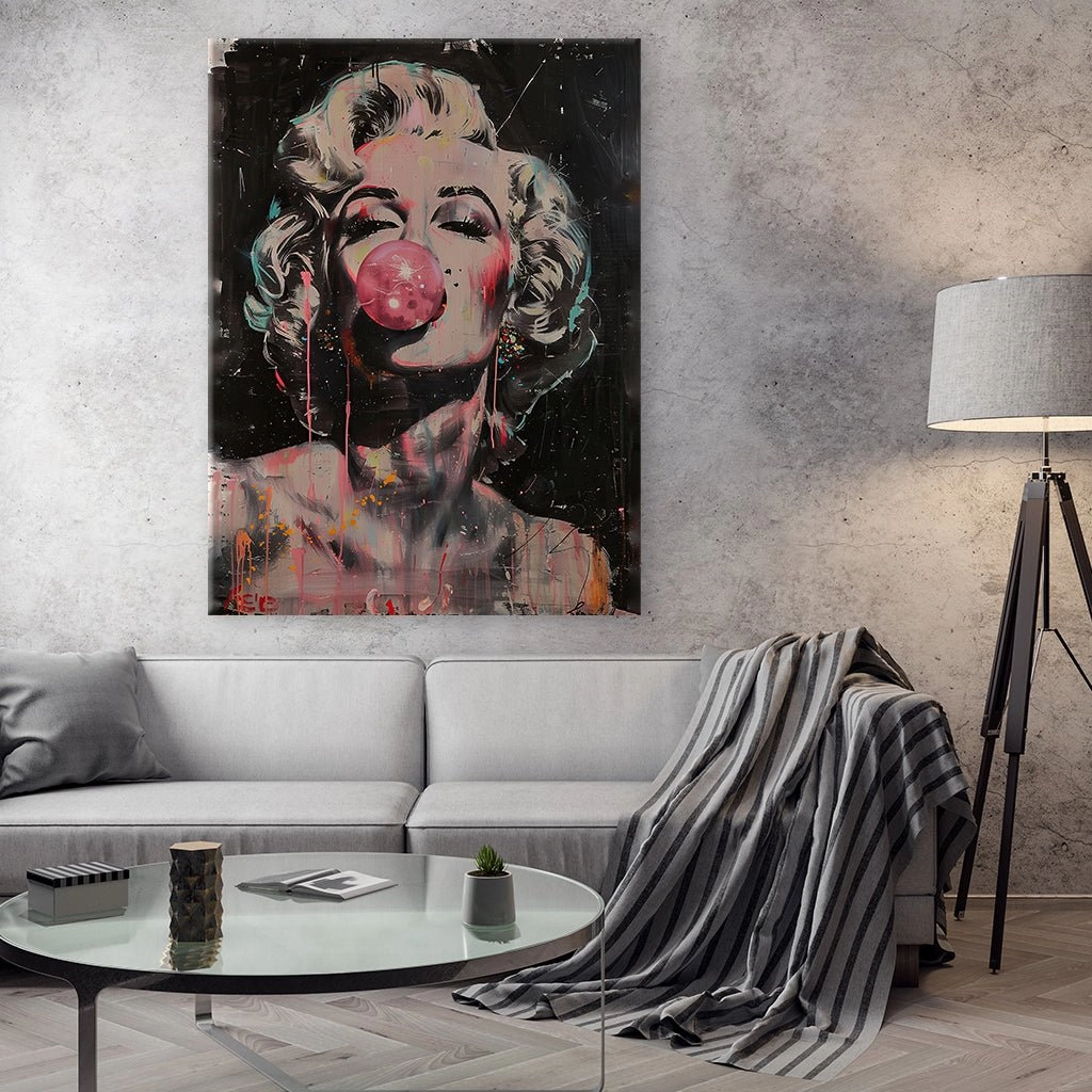 Monroe with Bubblegum by Daniel Decker