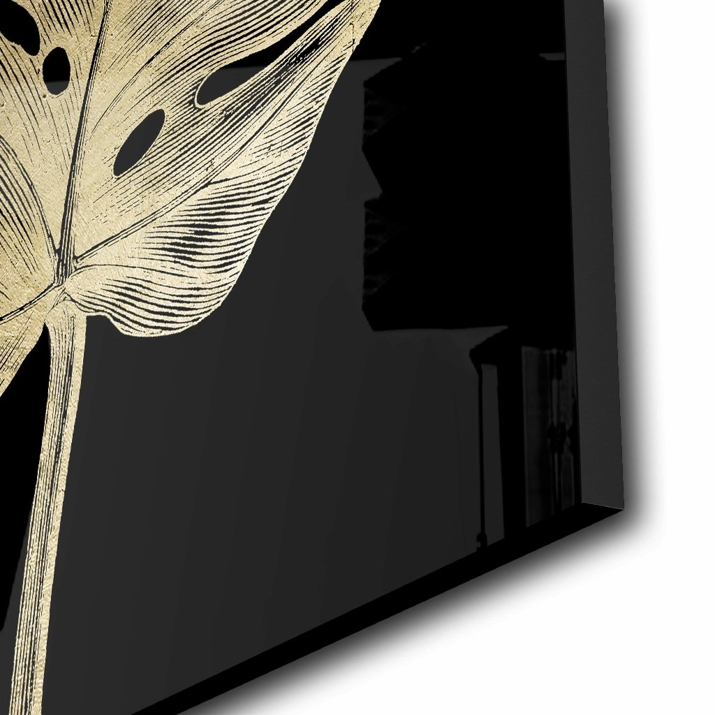 Monstera No. 1 Gold on Acrylic
